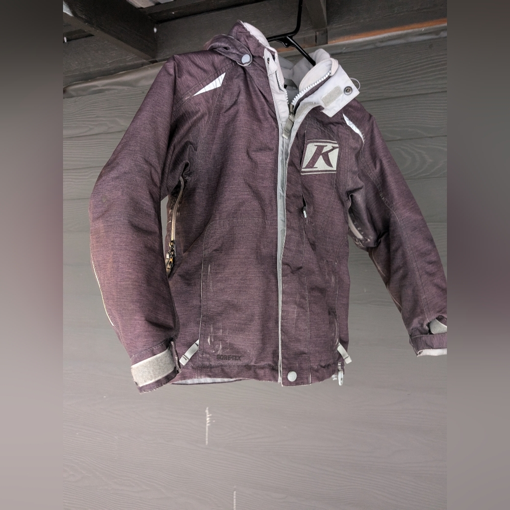 Klim size 10 kids winter recreation snow machine jacket